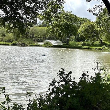 Luxury Caravan Cornwall Sleeps 4 Countryside View St Austell Kültér fotó