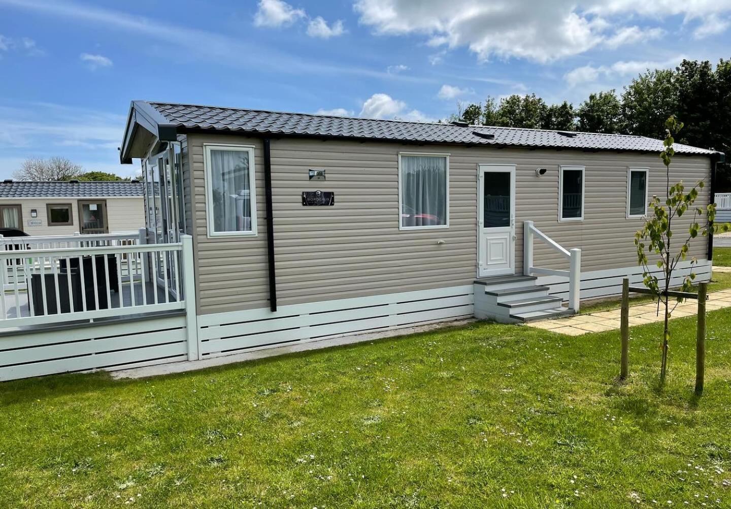 Luxury Caravan Cornwall Sleeps 4 Countryside View St Austell Kültér fotó